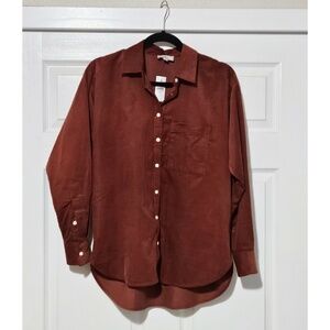 Loft Corduroy Shirt XS